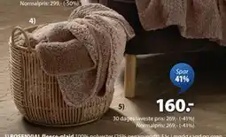 JYSK ALVAR kurv, DKK 160 tilbud