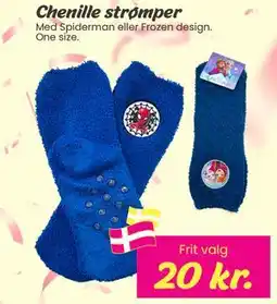 Hi five Chenille strømper, DKK 20 tilbud