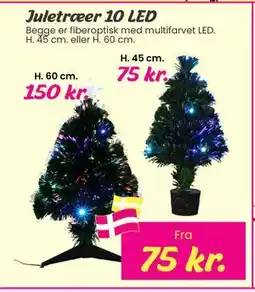 Hi five Juletræer 10 LED tilbud