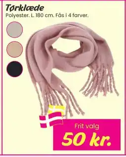 Hi five Tørklæde, DKK 50 tilbud