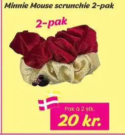 Hi five Minnie Mouse scrunchie, DKK 20 tilbud