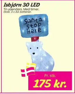 Hi five Isbjørn 30 LED, DKK 175 tilbud