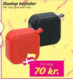 Hi five Dunlop højtaler, DKK 70 tilbud