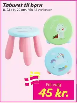 Hi five Taburet til børn, DKK 45 tilbud