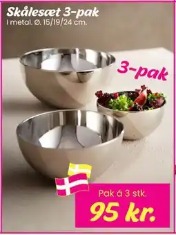 Hi five Skålesæt 3-pak, DKK 95 tilbud