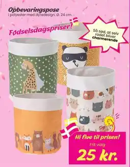 Hi five Opbevaringspose, DKK 25 tilbud