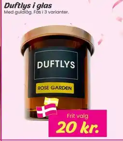Hi five Duftlys i glas, DKK 20 tilbud