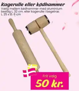 Hi five Kagerulle eller kødhammer, DKK 50 tilbud