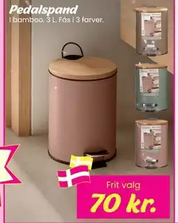 Hi five Pedalspand, DKK 70 tilbud