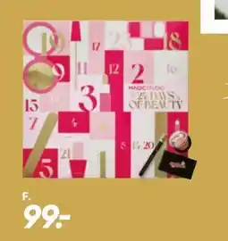 Bilka Magic studio beauty julekalender, DKK 99 tilbud