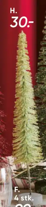 Træ på stilk, DKK 30