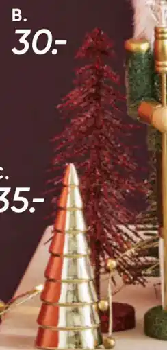 Bilka Juletræ på stilk, DKK 30 tilbud