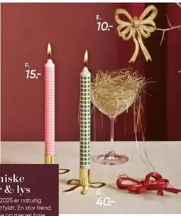 Bilka Metalstage med sløjfe, DKK 40 tilbud