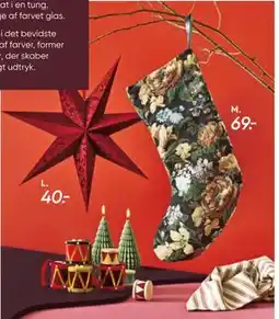 Bilka Papirstjerner, DKK 40 tilbud