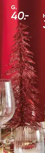 Bilka Juletræ på stilk, DKK 40 tilbud