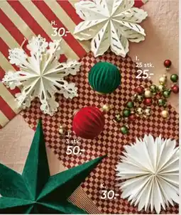 Bilka Glaskugler, DKK 25 tilbud