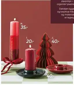 Bilka Windsor bloklys med lak, DKK 20 tilbud