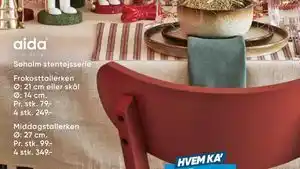 Bilka Middagstallerken, DKK 349 tilbud