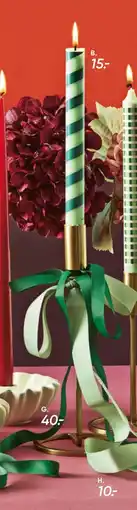 Bilka Ren stearin stagelys, DKK 15 tilbud