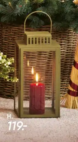 Bilka Lanterne i metal med hanK, DKK 119 tilbud