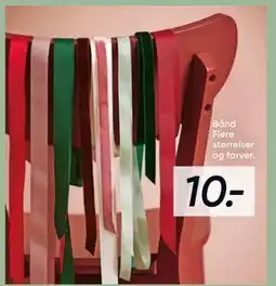 Bilka Bånd Flere størrelser og farver, DKK 10 tilbud