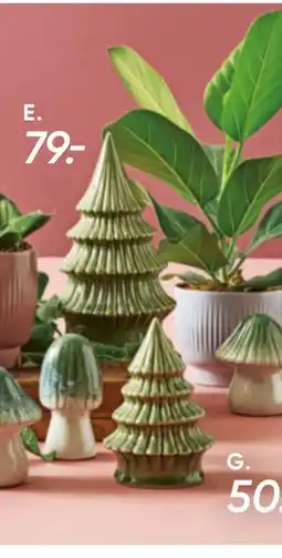 Bilka Porcelænsjuletræ, DKK 79 tilbud
