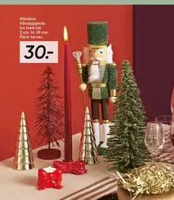 Bilka Windsor håndyppede lys med lak 2 stk., DKK 30 tilbud