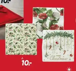 Bilka Juleservietter, DKK 10 tilbud