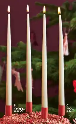 Bilka Sticks til kronelys, DKK 12 tilbud