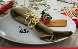 Bilka Servietringe, DKK 45 tilbud