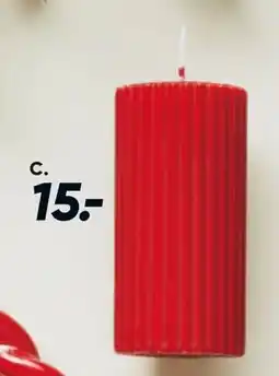 Bilka Windsor rillet bloklys, DKK 15 tilbud