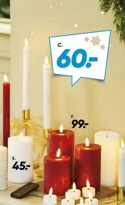 Bilka Windsor LED stagelys, DKK 60 tilbud