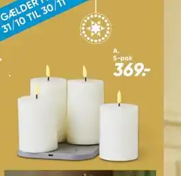 Bilka Julius genopladelige lyssæt, DKK 369 tilbud