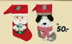 Bilka Julesok med figur, DKK 50 tilbud