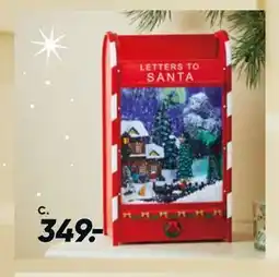 Bilka Postkasse med nisselandskab, DKK 349 tilbud