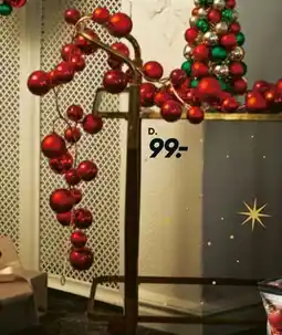 Bilka Guirlande med plastkugler, DKK 99 tilbud