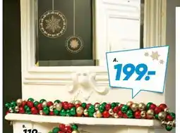 Bilka Guirlande med plastkugler, DKK 199 tilbud