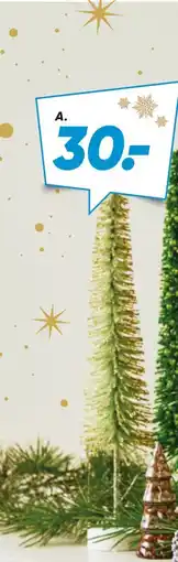 Bilka Juletræ på stilk, DKK 30 tilbud