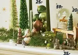 Bilka Juletræ i porcelæn, DKK 20 tilbud