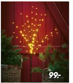 Bilka 80 LED træ, DKK 99 tilbud