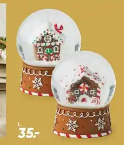 Bilka Vandkugle med kagehus, DKK 35 tilbud