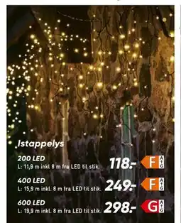 Bilka Istappelys tilbud