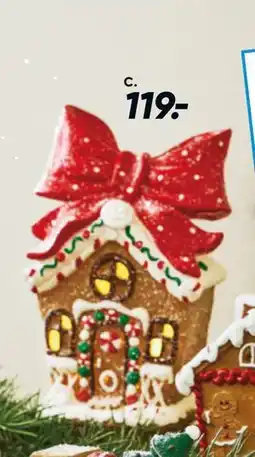 Bilka LED kagehus med sløjfe, DKK 119 tilbud