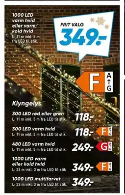 Bilka Klyngelys tilbud