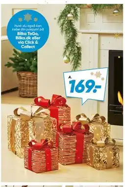 Bilka 3 stk. gaver, DKK 169 tilbud