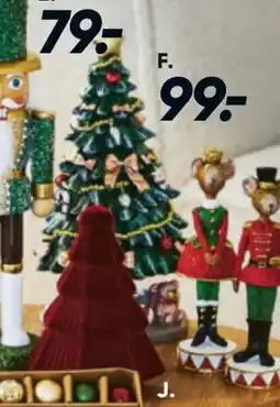 Bilka Juletræ med pynt, DKK 99 tilbud