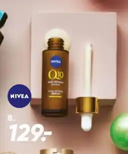 Bilka Nivea Q10 Dual Action Serum eller Anti-Wrinkle Daily UV Fluid spf50, DKK 129 tilbud