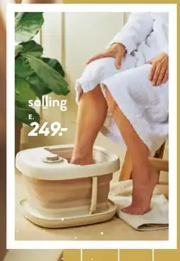 Bilka Elektrisk fodspa, DKK 249 tilbud