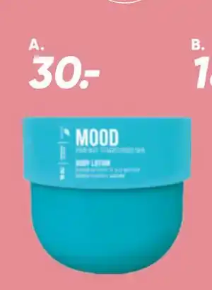 Bilka Mood bodylotion, DKK 30 tilbud