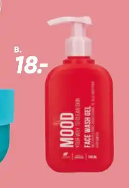Bilka Mood facewash, DKK 18 tilbud